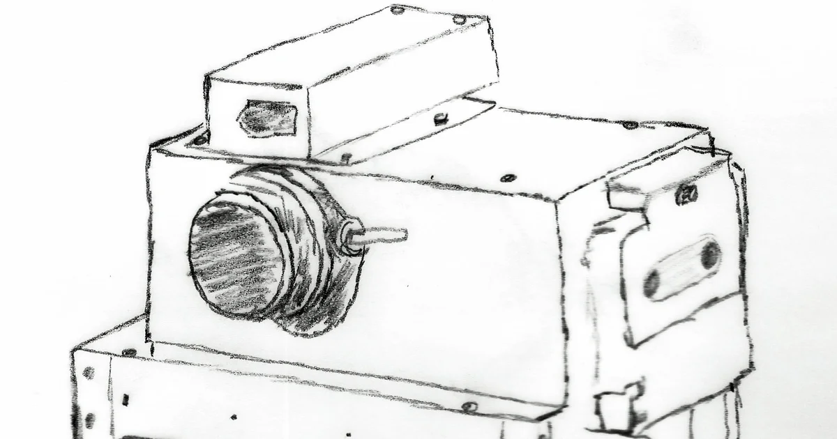 Steve Sasson's 1975 Kodak prototype — the world's first self-contained digital camera, weighing 3.6 kg and saving images to cassette tape