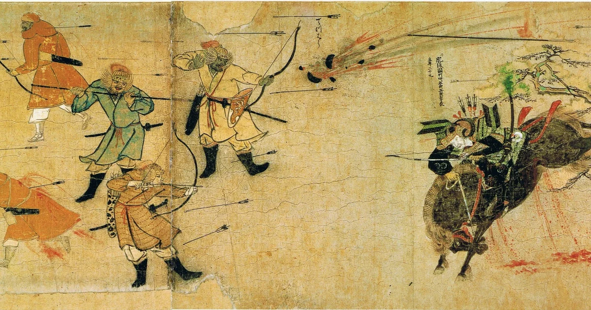 Kublai Khan’s Invasion Fleet Is Destroyed After Engineers Build 4,400 Ships in One Year