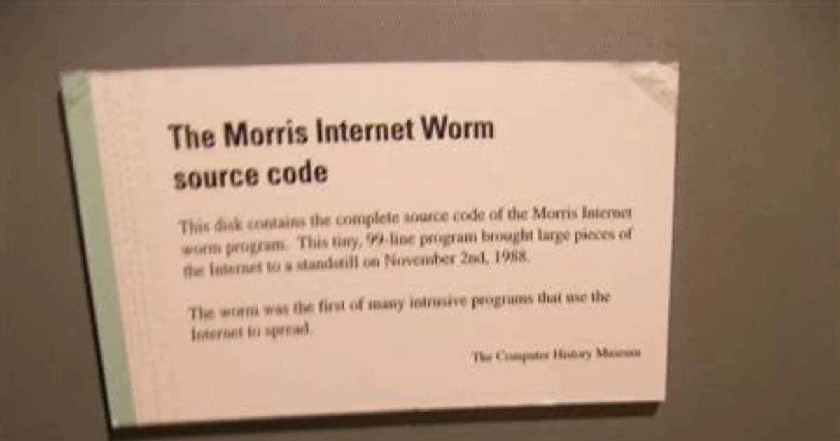 Morris Worm 1988: The First Internet Worm Crashes 6,000 Machines and Forces the Creation of CERT